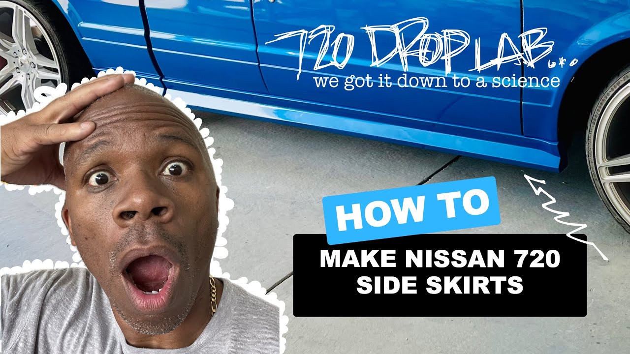 Make Fiberglass Nissan 720 Side Skirts