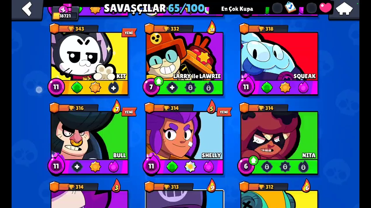 Kupa kastım brawl Stars 