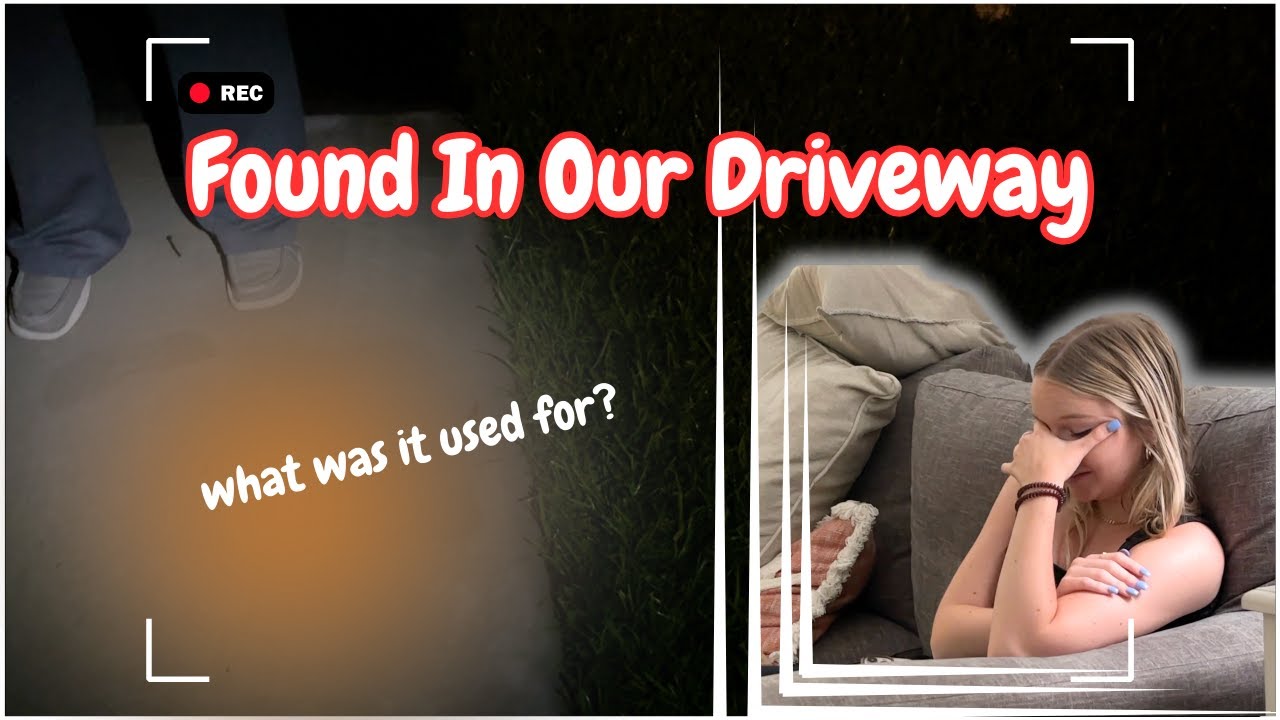 Look What We FOUND IN OUR DRIVEWAY!!! | The FlashLight GHOST Test (Too Scared) | Family 5 Vlogs