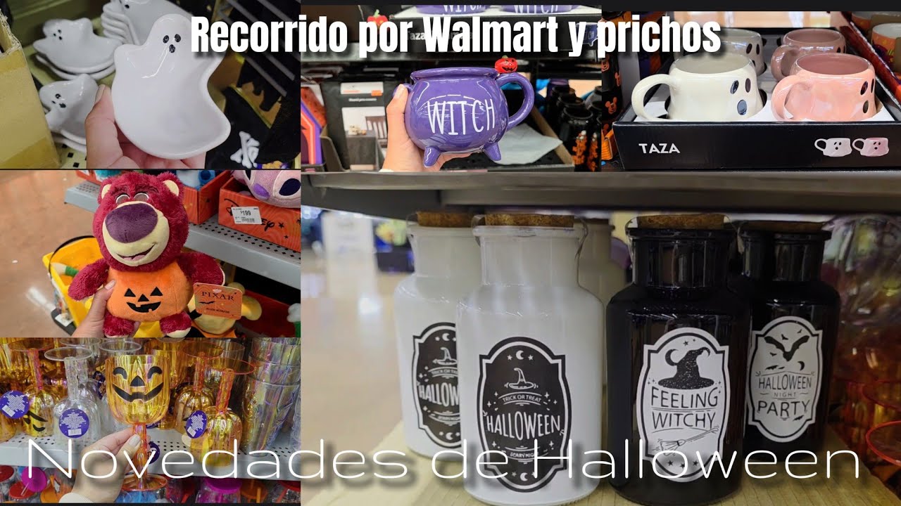 RECORRIDO POR WALMART Y PRICHOS | HALLOWEEN 🎃