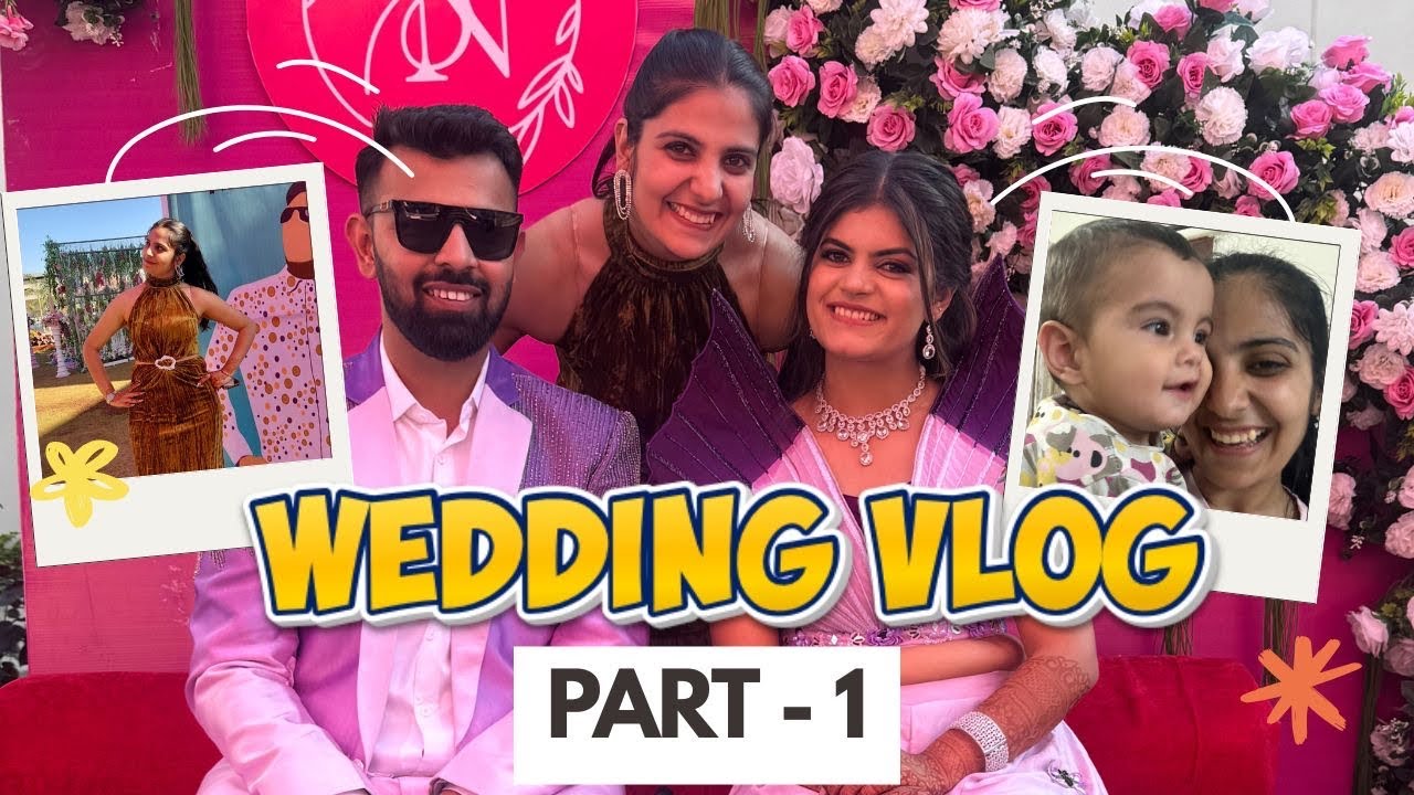 Kya entry thi yaarrr! 🔥| Wedding Vlog Part- 1
