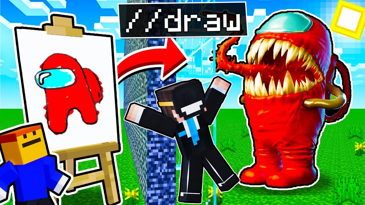 L-am *TROLLAT* cu HACK de DESENAT pe MINECRAFT!