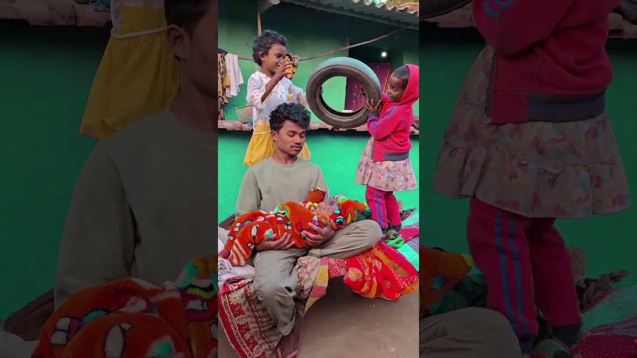 Bechara Kaku 🥹 #santhali #shorts #video 😂 2025