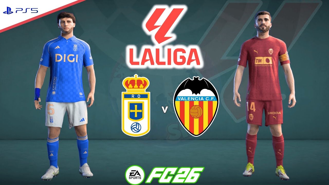 Real Oviedo v Valencia | La Liga 25/26 - Round 28 | Full Match Simulation | FC 26 PS5™[4K]