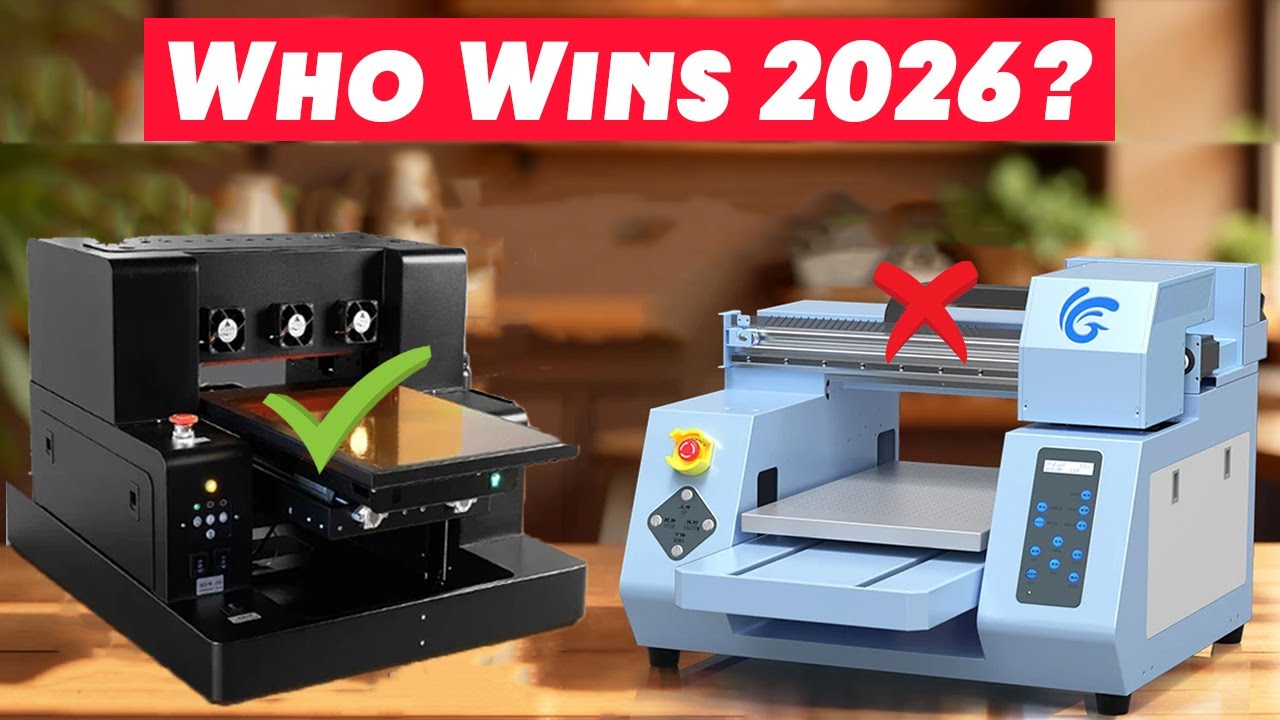 Best UV Printers 2026: A3 & A4 Tabletop UV Flatbed Printer