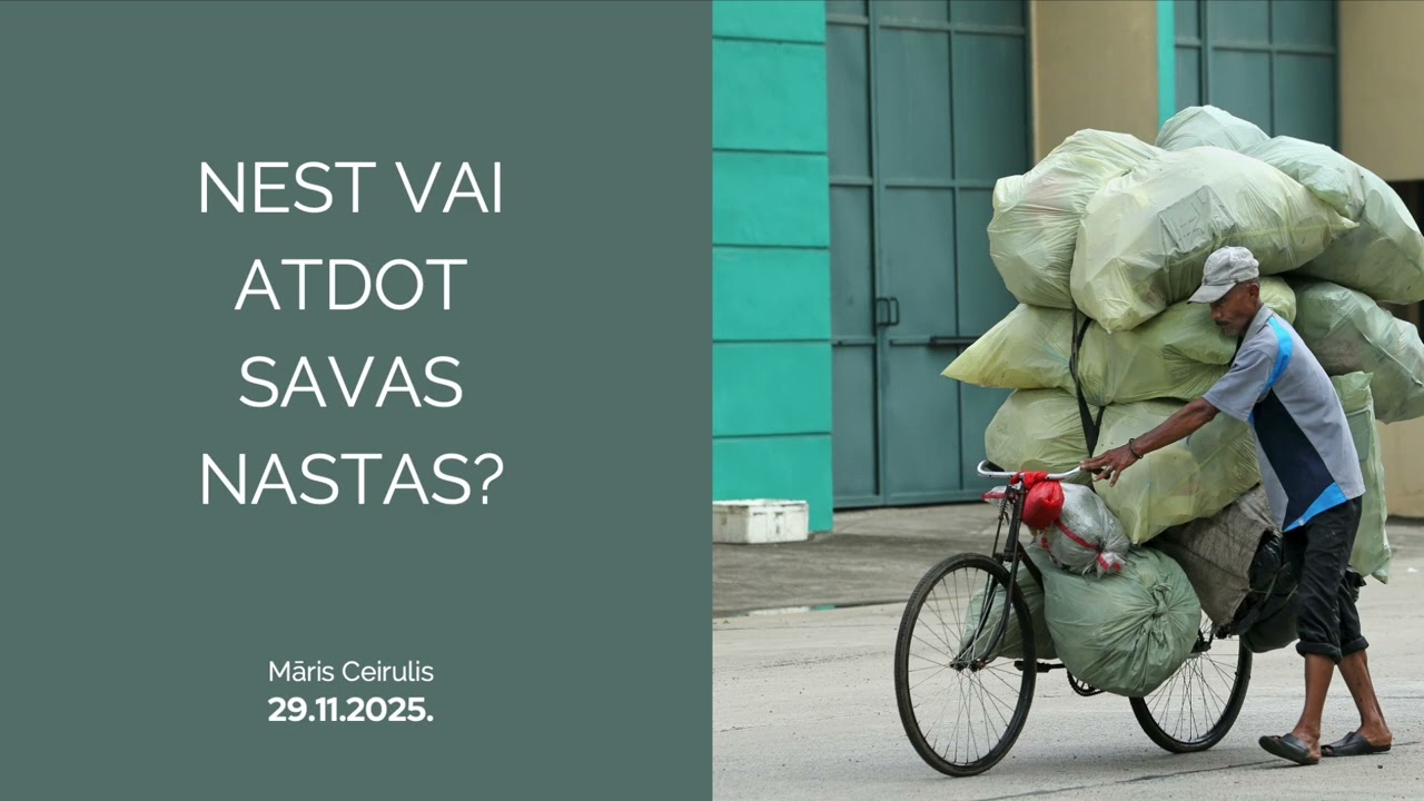 Nest vai atdot savas nastas? | Svētrunas ieraksts
