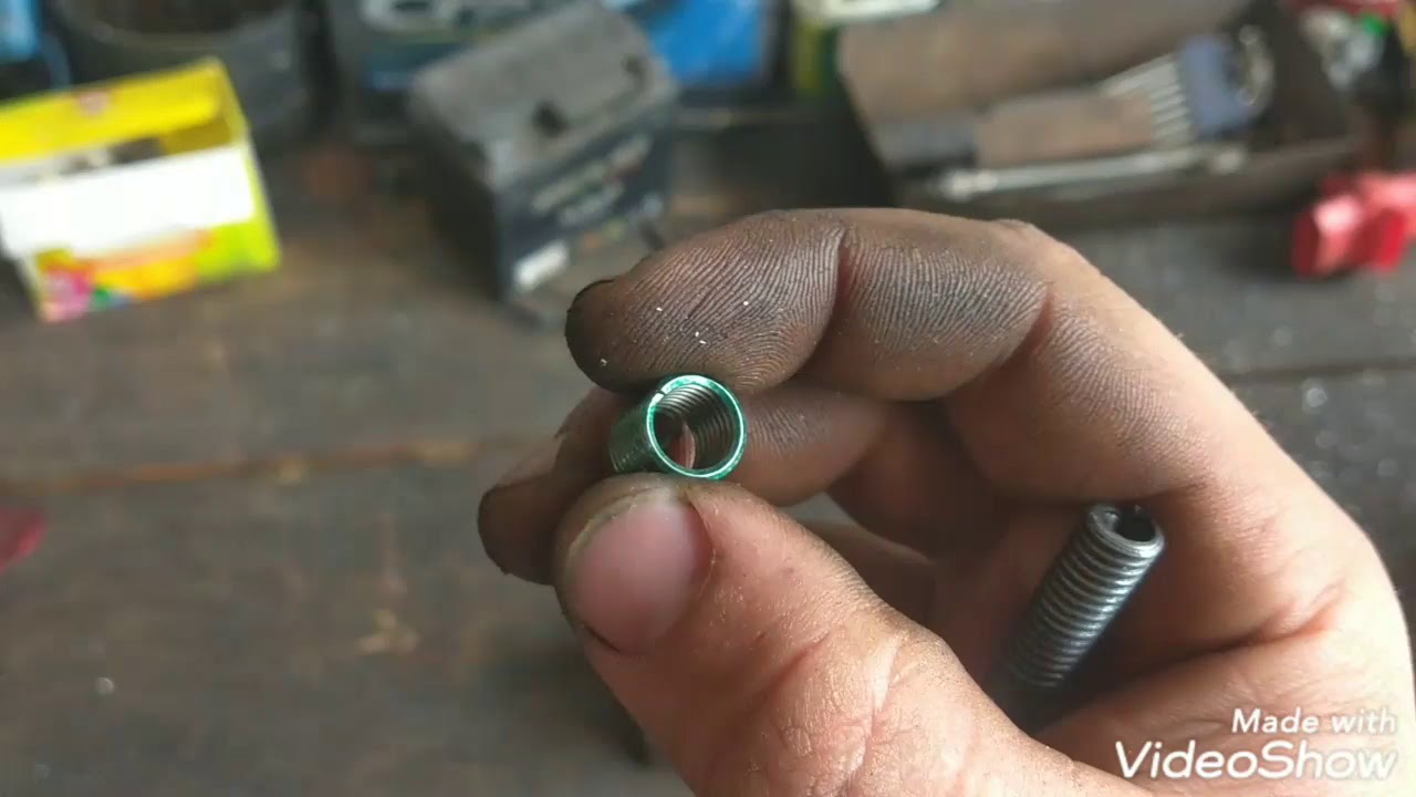 O que é Heli Coil ou Helicoil e como usar!