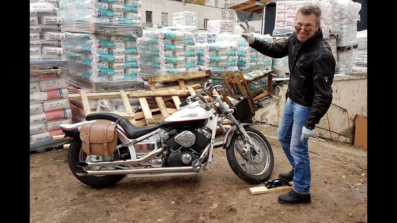 Обзор Yamaha Dragstar XVS 400 Custom из Японии