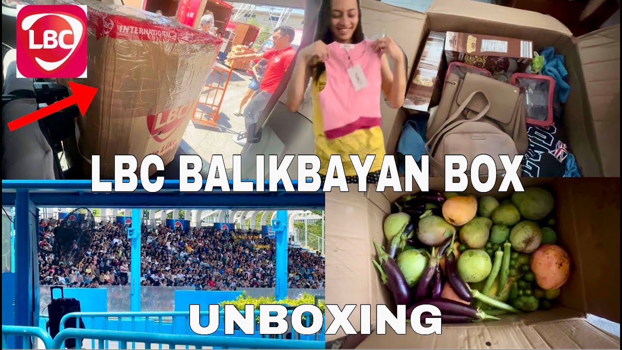 LBC BALIKBAYAN BOX FROM UK 🇬🇧 | UNBOXING