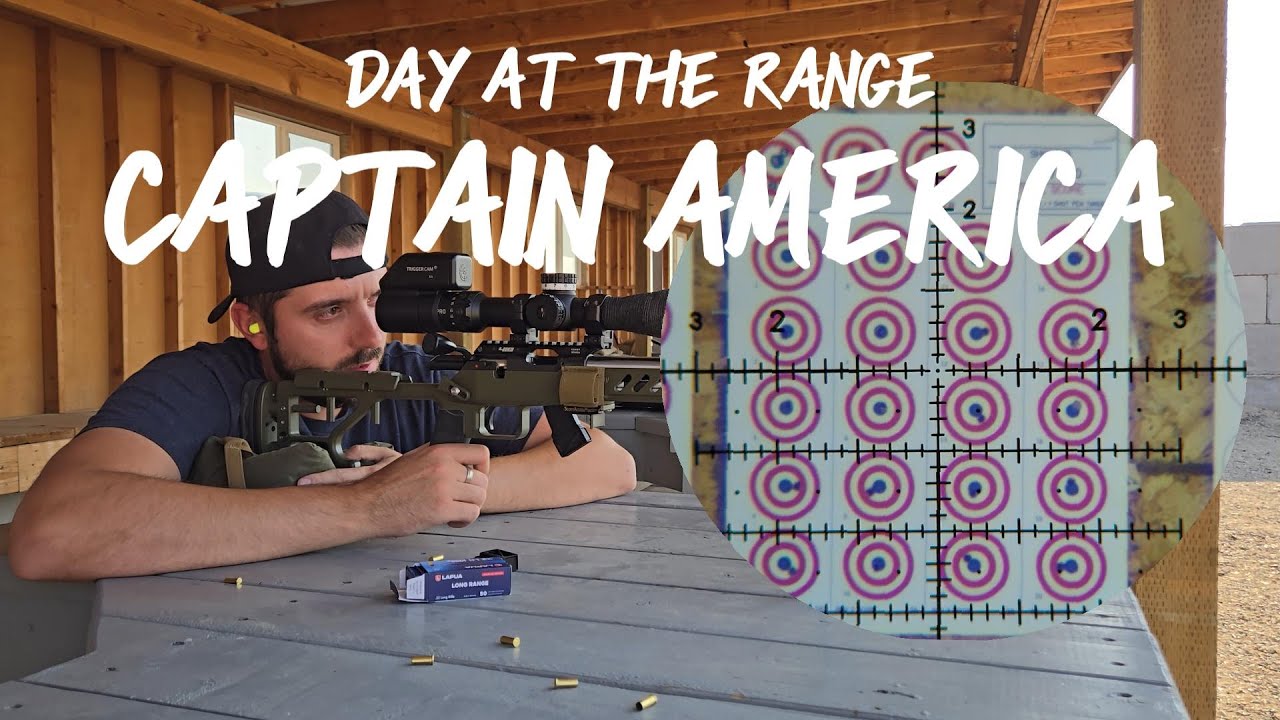 DayAtTheRange Captain America Challenge w/ CZ457 - Lapua Long Range