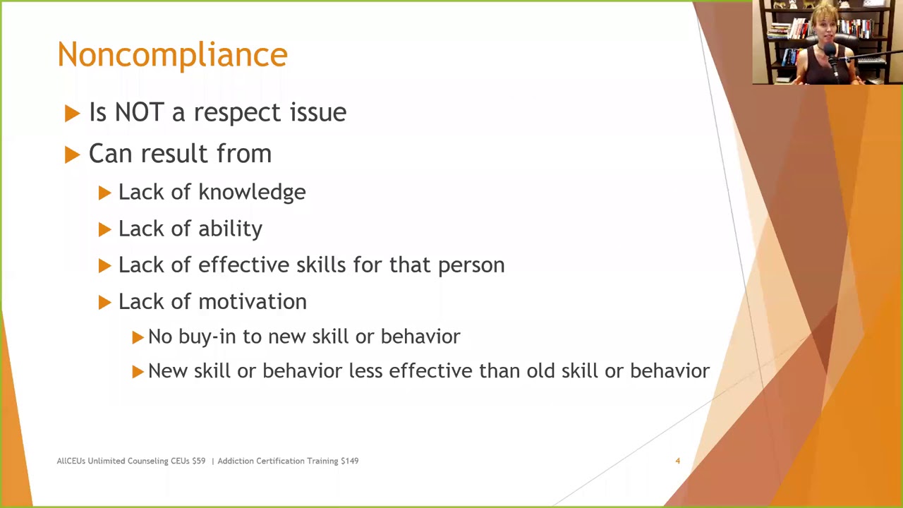 Responding to Noncompliance and Treatment Resistance with Compassion