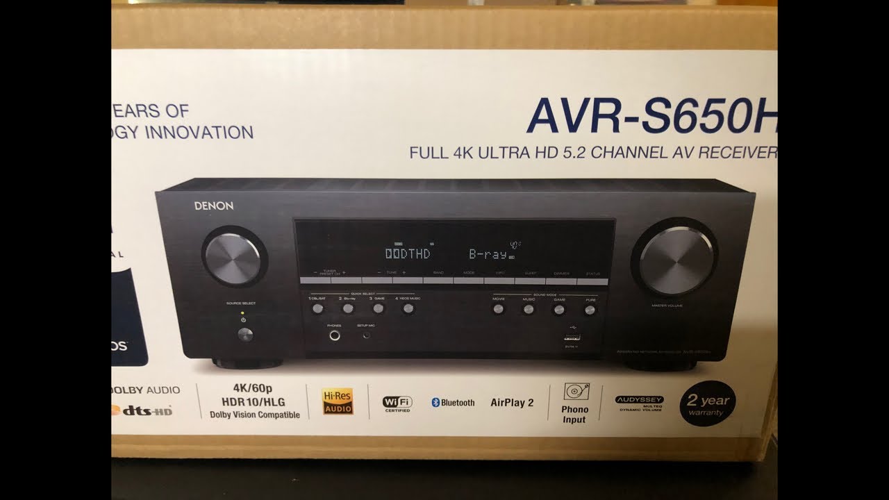 DENON + BOSE V35 SET-UP