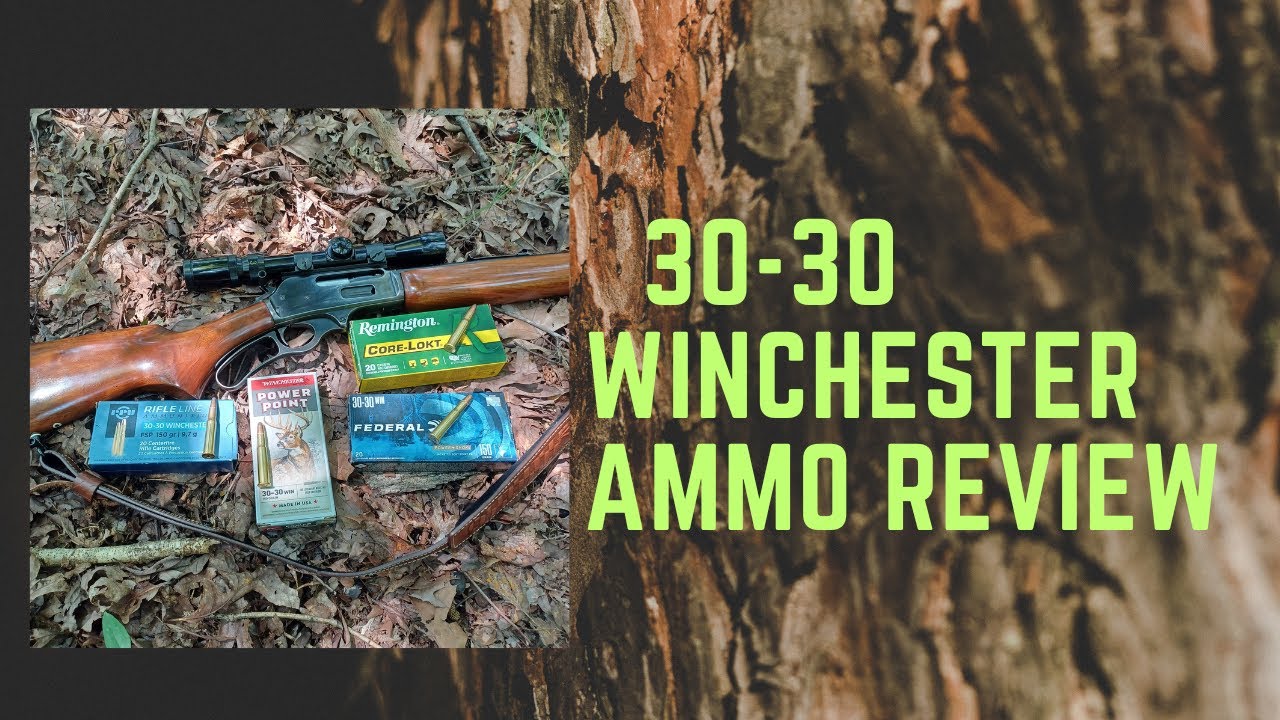 30-30 Winchester Ammo Test