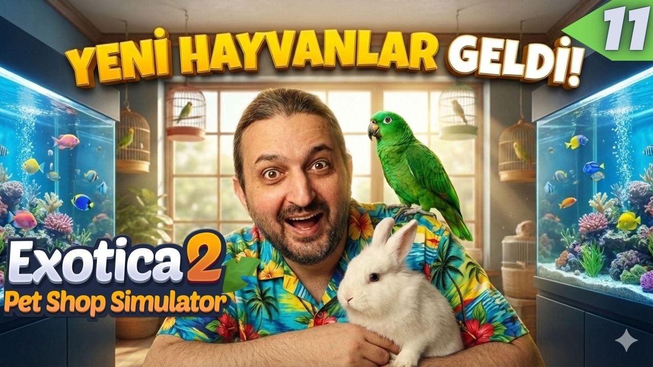 Tavşan Yeni Papağan ve Balık Üretim Düzenlemeleri  | Exotica 2 Pet Shop Simulator Türkçe Bölüm 11