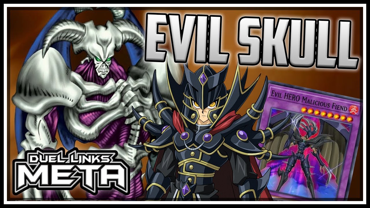 Summoned Skull Evil Heroes with Supreme King Jaden! [Yu-Gi-Oh! Duel Links]