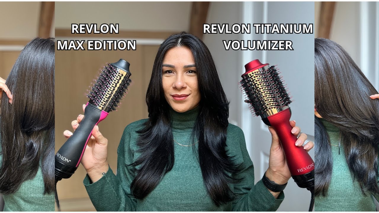 QUAL É A MELHOR ESCOVA SECADORA REVLON MAX EDITION OU TITANIUM VOLUMIZER?| Por @jessicatthings_