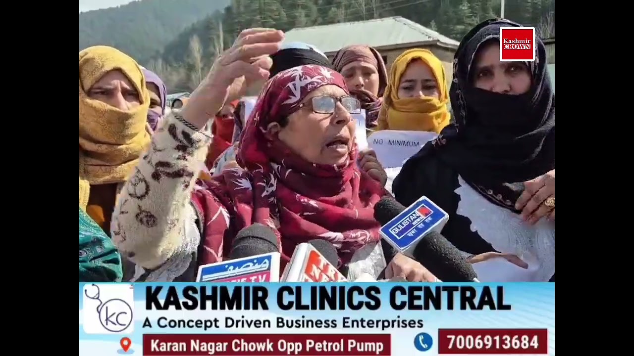 All Daily Wagers J&K Sangarsh Samiti today organized a peaceful protest in Kupwara District, .