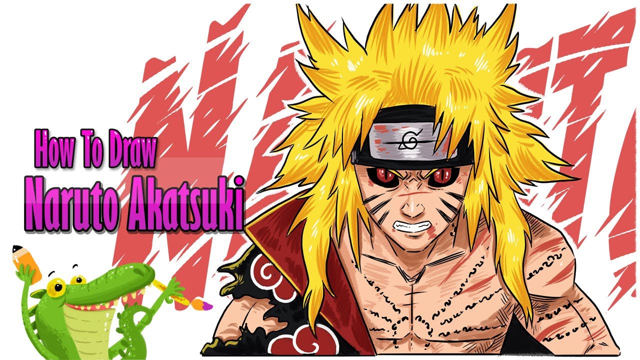How to draw Naruto Akatsuki | Fan art