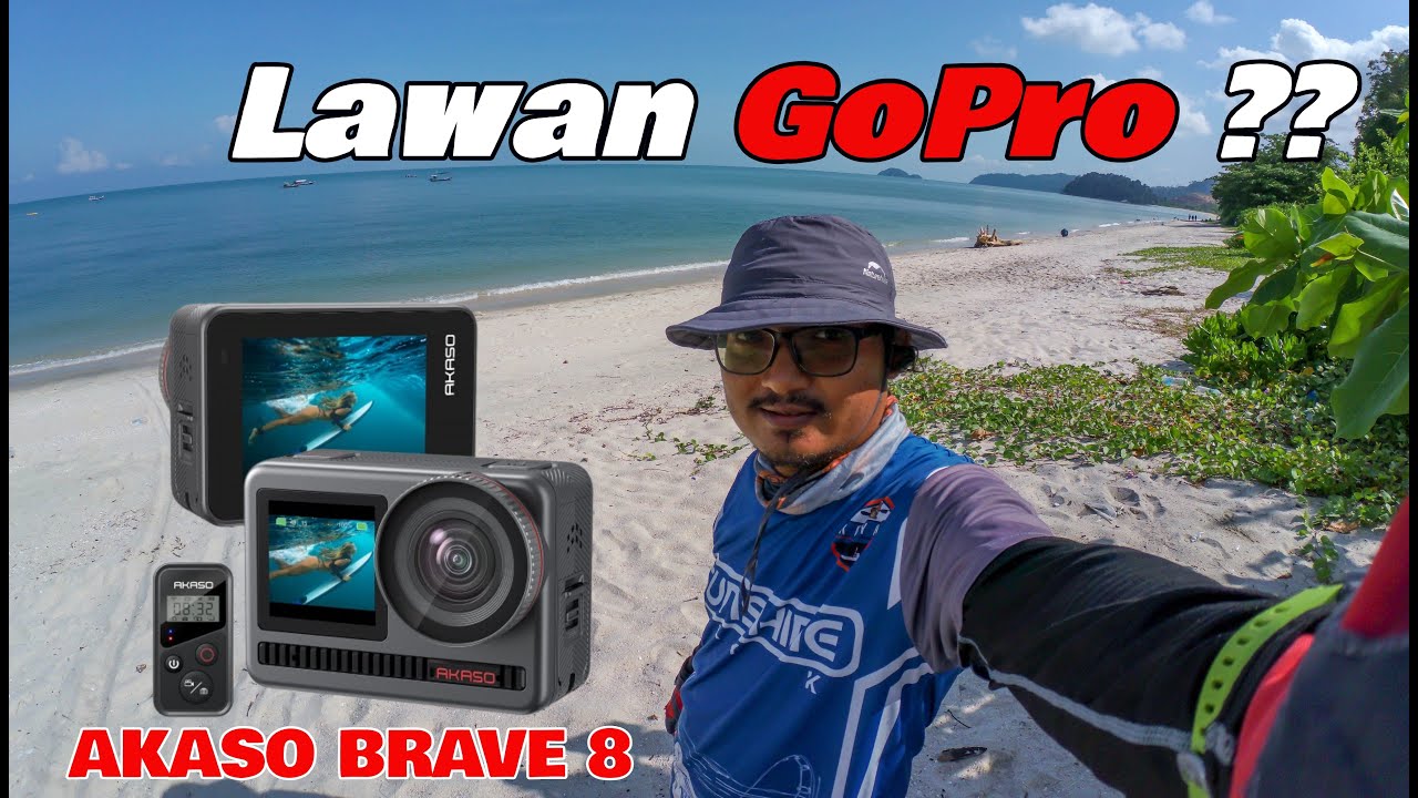 [REVIEW] Pencabar Hebat GoPro Dari AKASO | Brave 8 | Best Budget 4K Action Camera | Malaysia