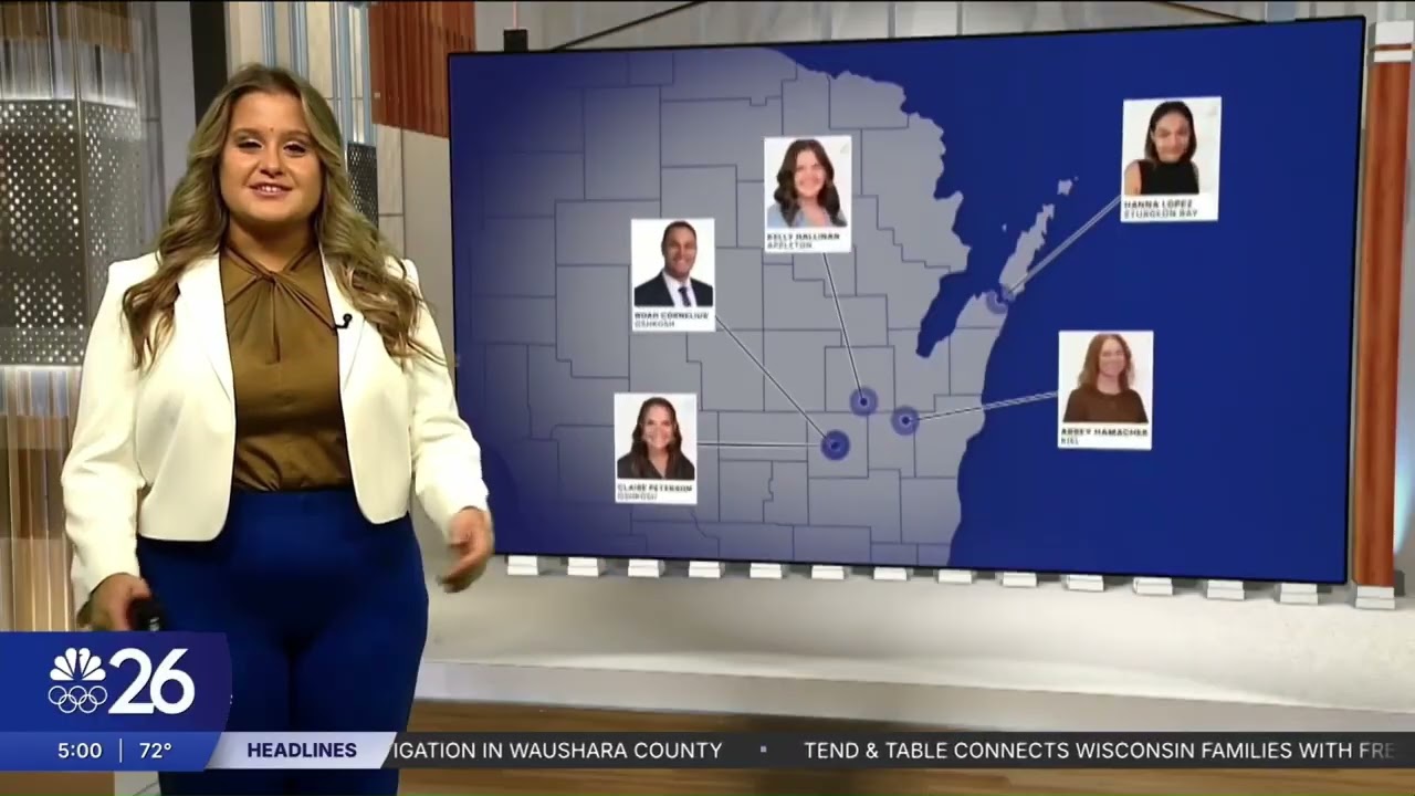WGBA-TV: NBC 26 News at 5PM Open - Oct 17, 2025 (New Graphics/Music/Voiceover)