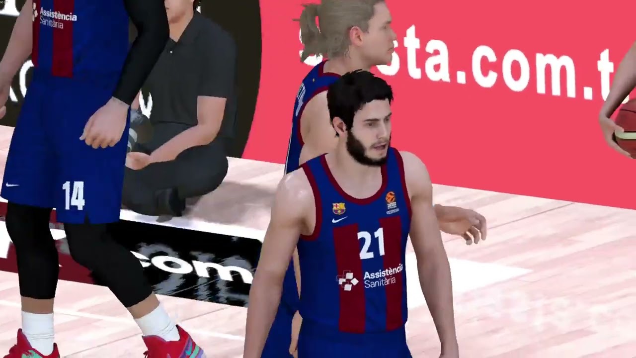NBA2K24 - 478. epizoda - MS:VTE:239.ep - Barcelona - Venezia, game 3