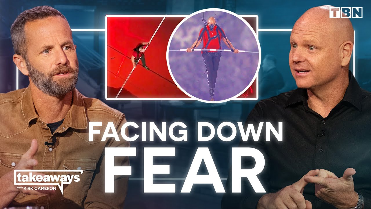 He Wire-Walked Over a Volcano and THIS Helped Him Overcome Crippling Fear | Kirk Cameron on TBN