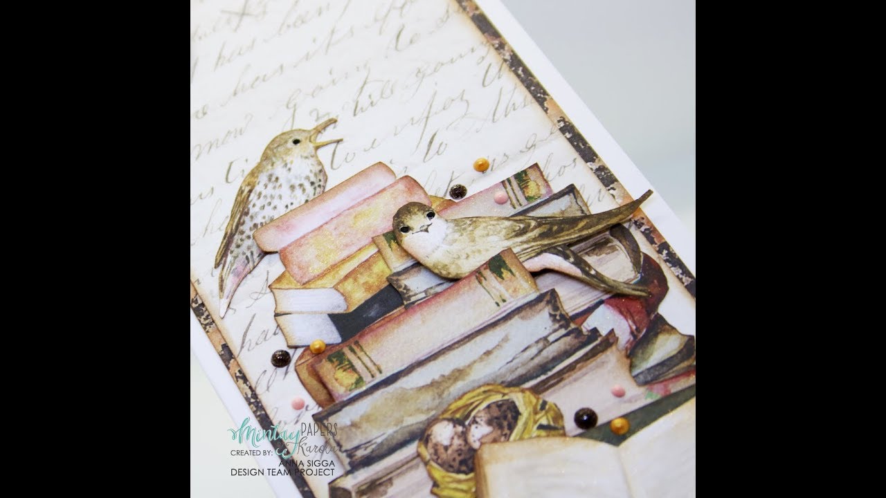 Dear Diary Cards | Mintay Papers | Process video