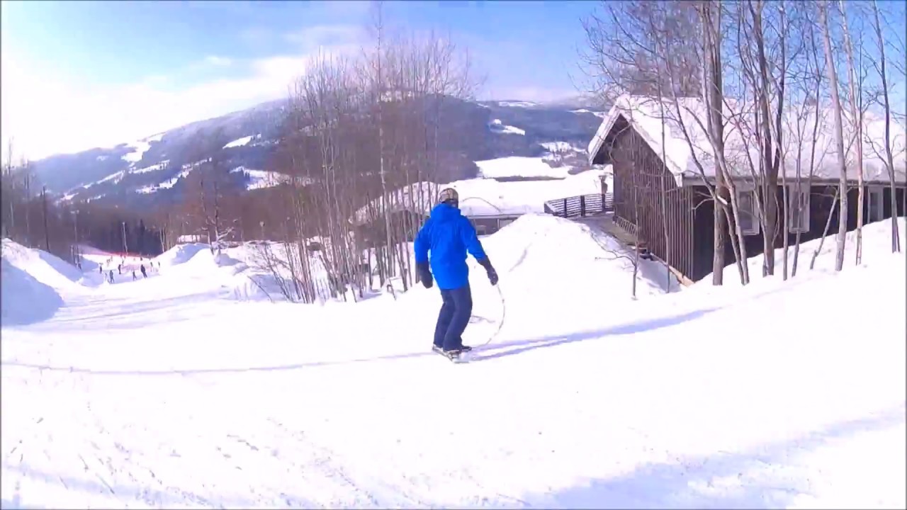 Skiing in Hurdal, Norway