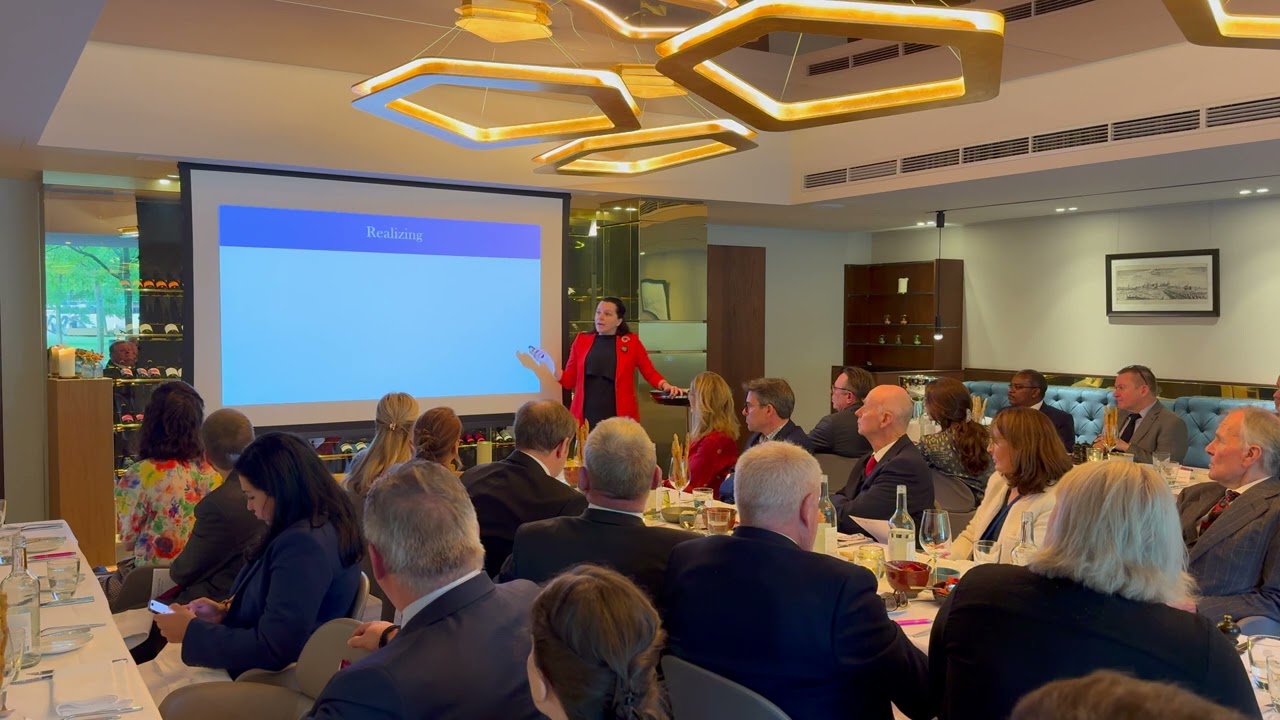 Dr. Mariam Jashi Presents the Berlin Declaration at the Luncheon on Sepsis During #WorldHealthSummit
