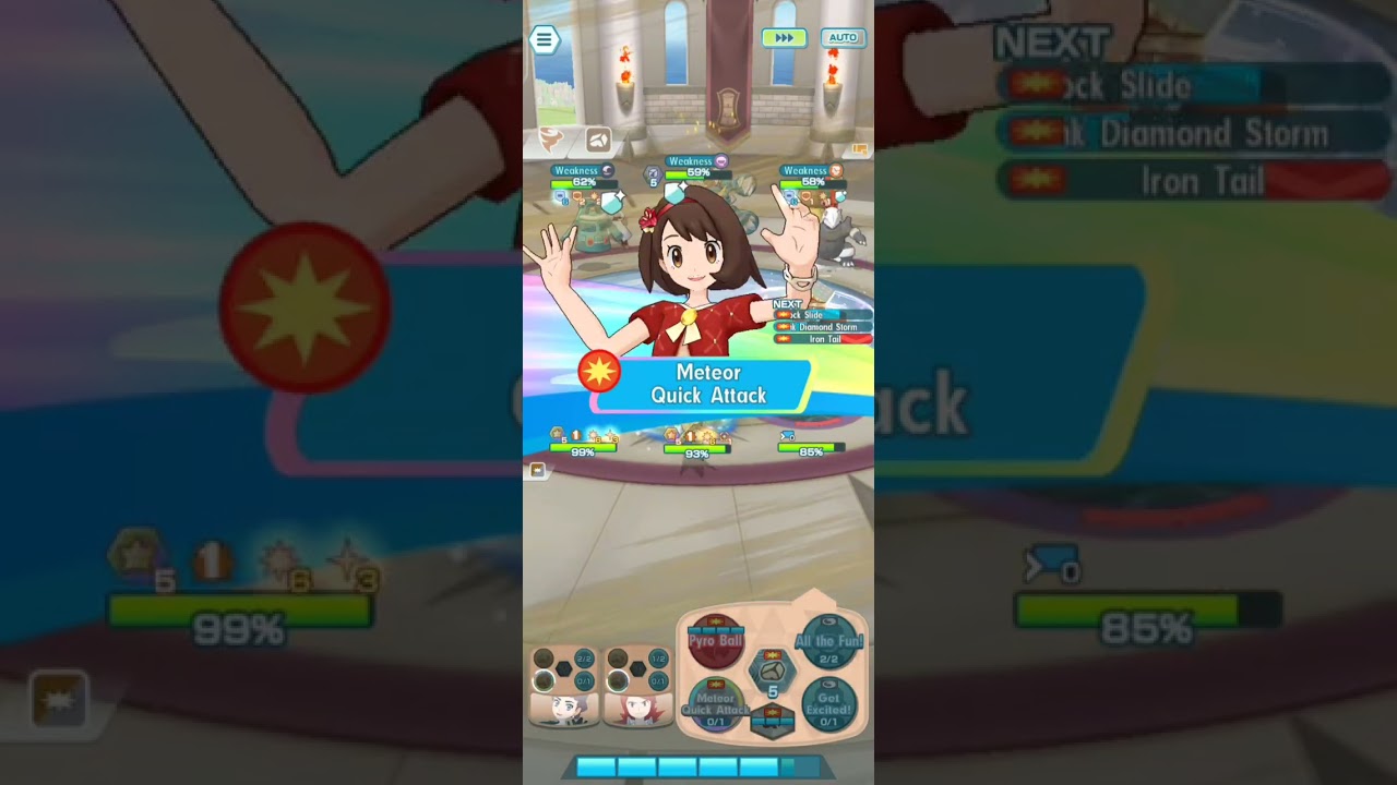 Pasio Rock Tower Floor 27 with SS Diantha 5/5 EXR, NC Silver 3/5 EXR and Anni Gloria 2/5 EXR 