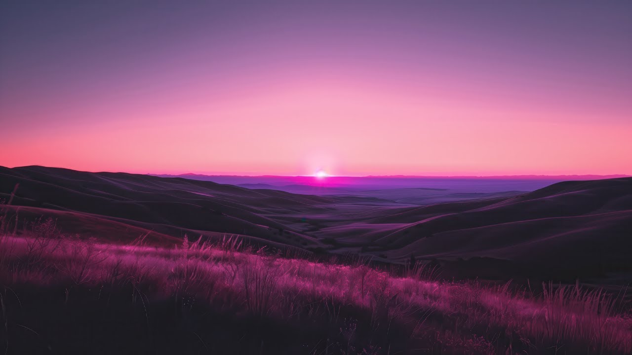 Golden Hour Plains 1 Hour Looping TV Art 1 | #Cinematic #Minimalist #TV #wallpaper #art