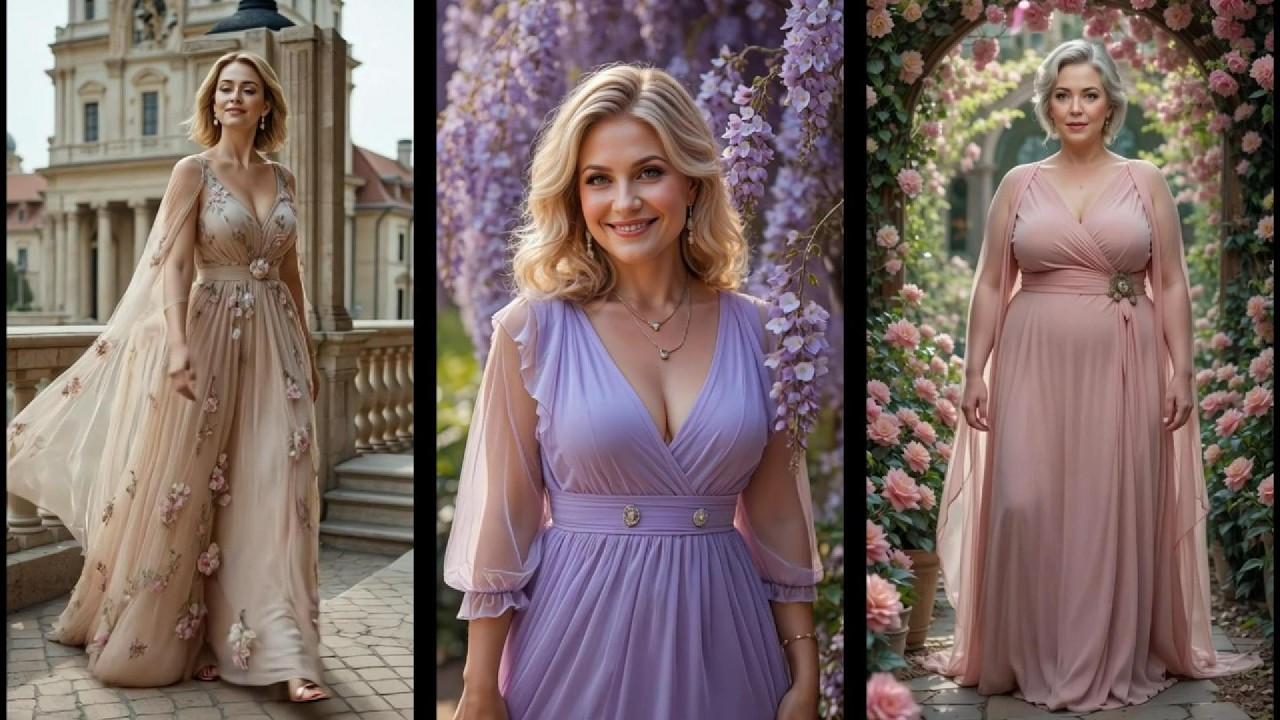Second Wedding Dress Ideas for Women Over 40 | Elegant & Confident Style