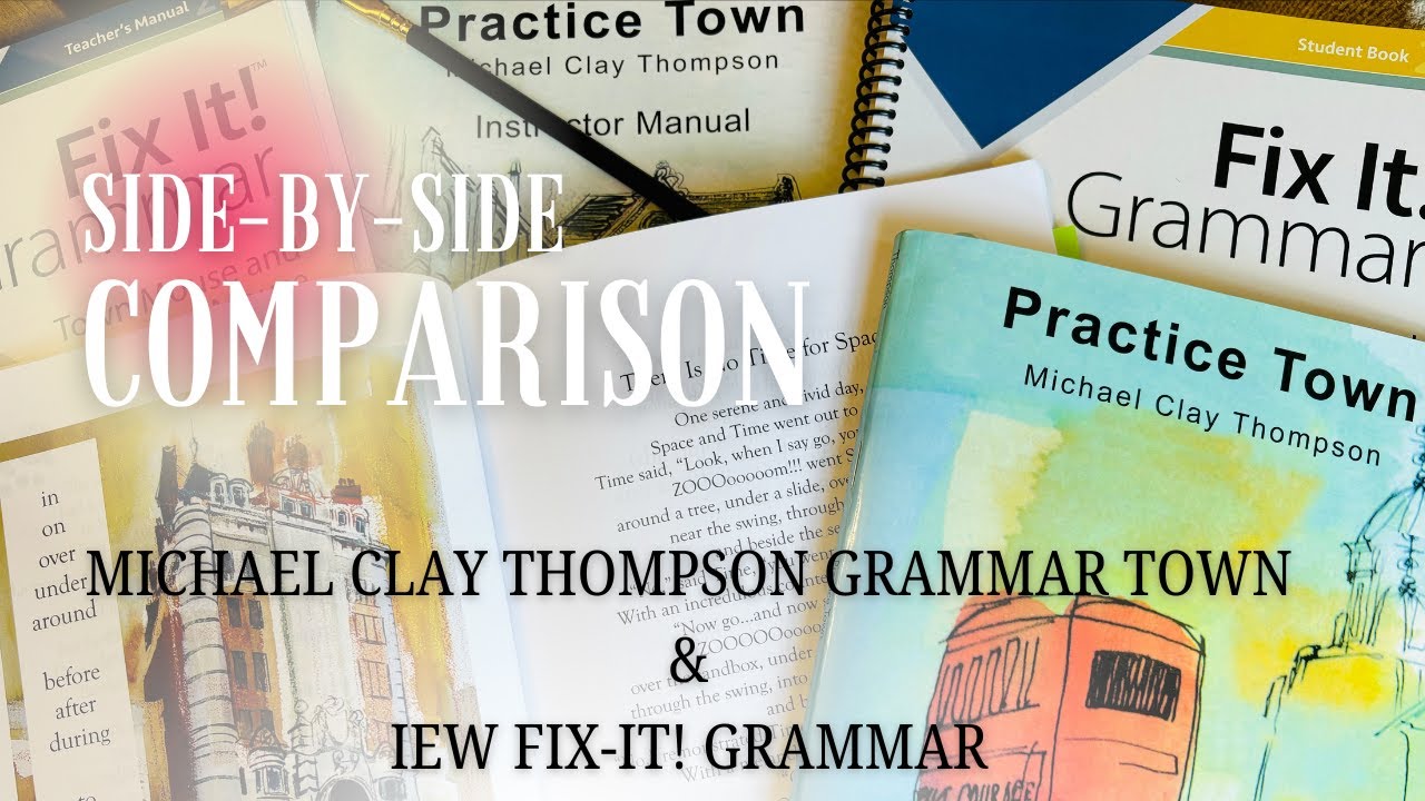 MCT and IEW Fix-It! Grammar Comparison