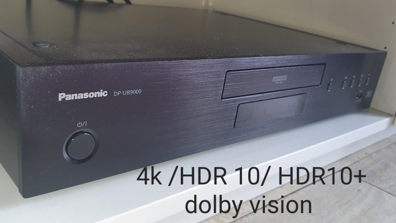 panasonic ub 9000 ultra HD bluray player premium sound #panasonic  #lecteur4k #technologie