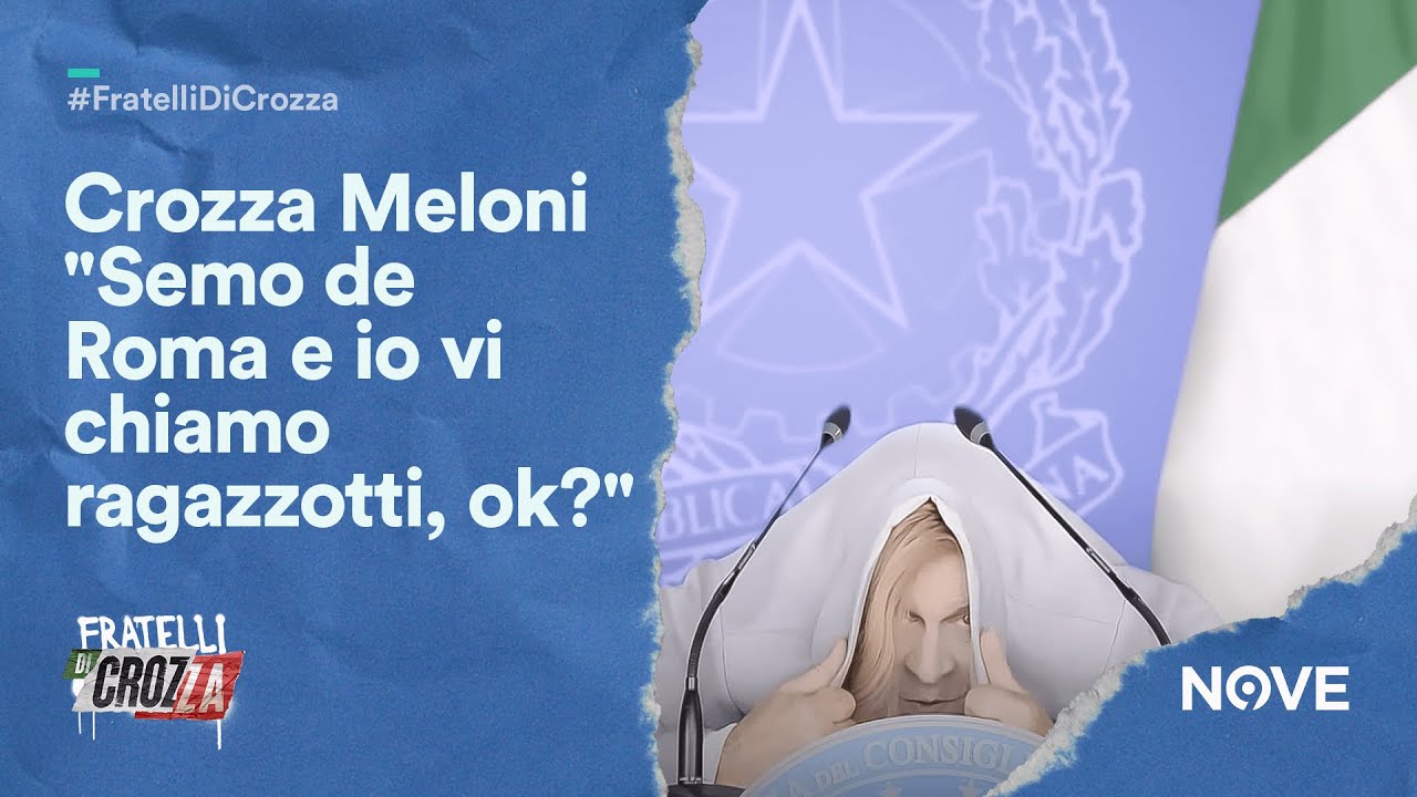 Crozza Meloni 