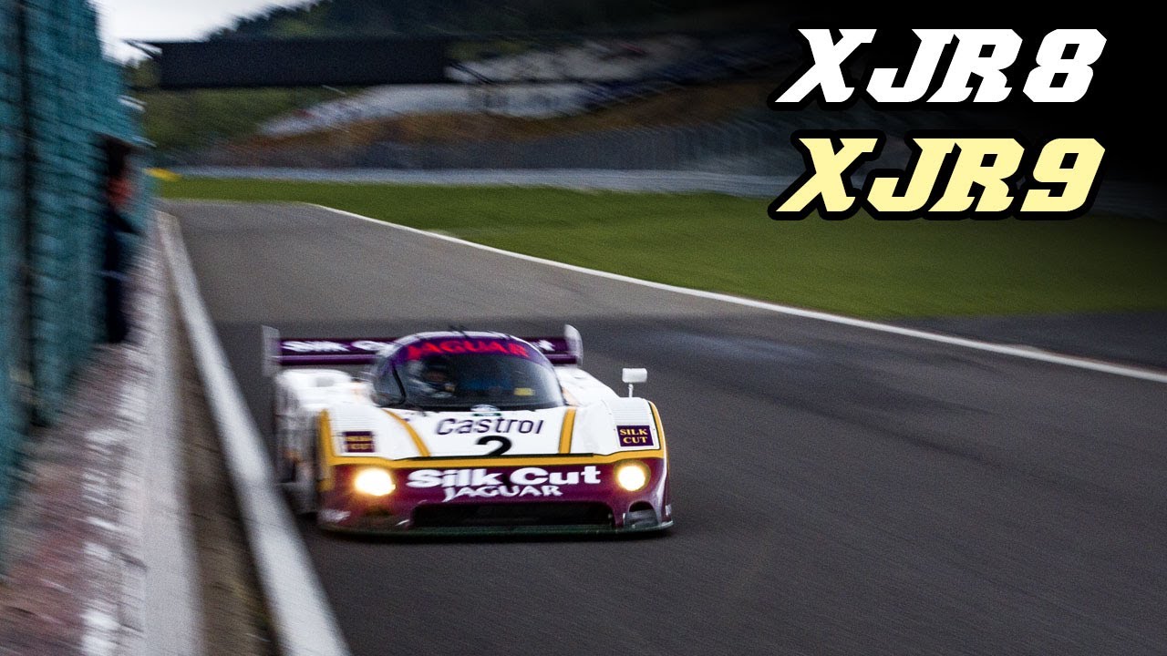 JAGUAR XJR-8 & XJR-9 at Spa 2023 | 720hp V12
