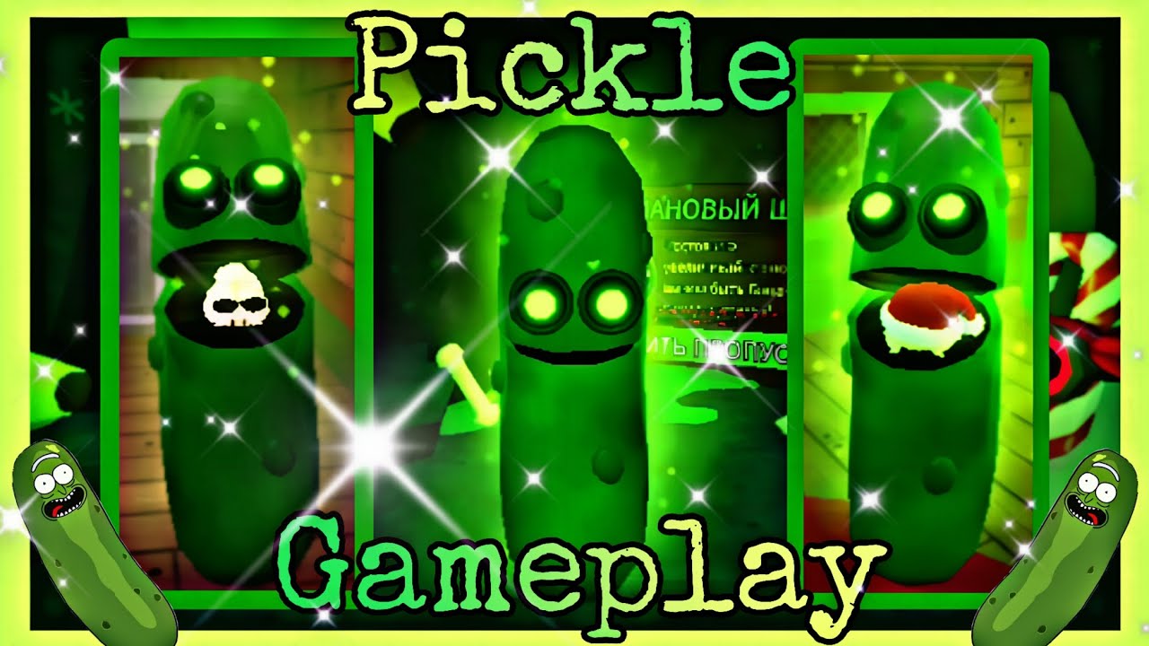 🥒Banana eats Roblox - Pickle! Gameplay!🥒