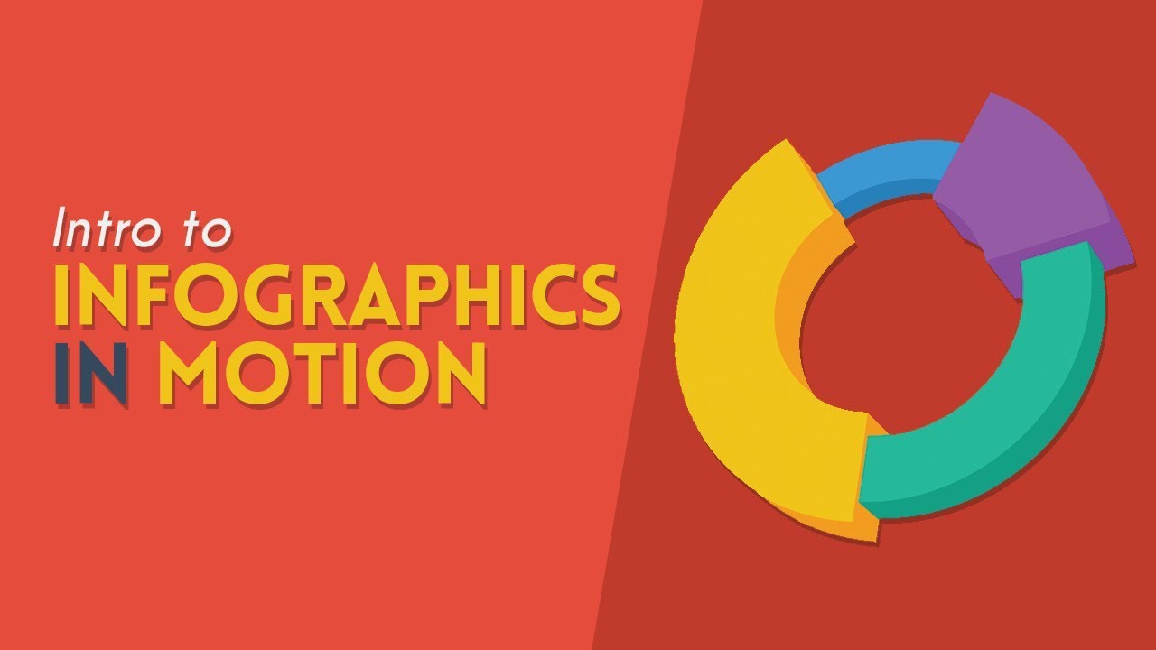 Intro To Infographics in Motion: 3D Pie Chart | After Effects Tutorial