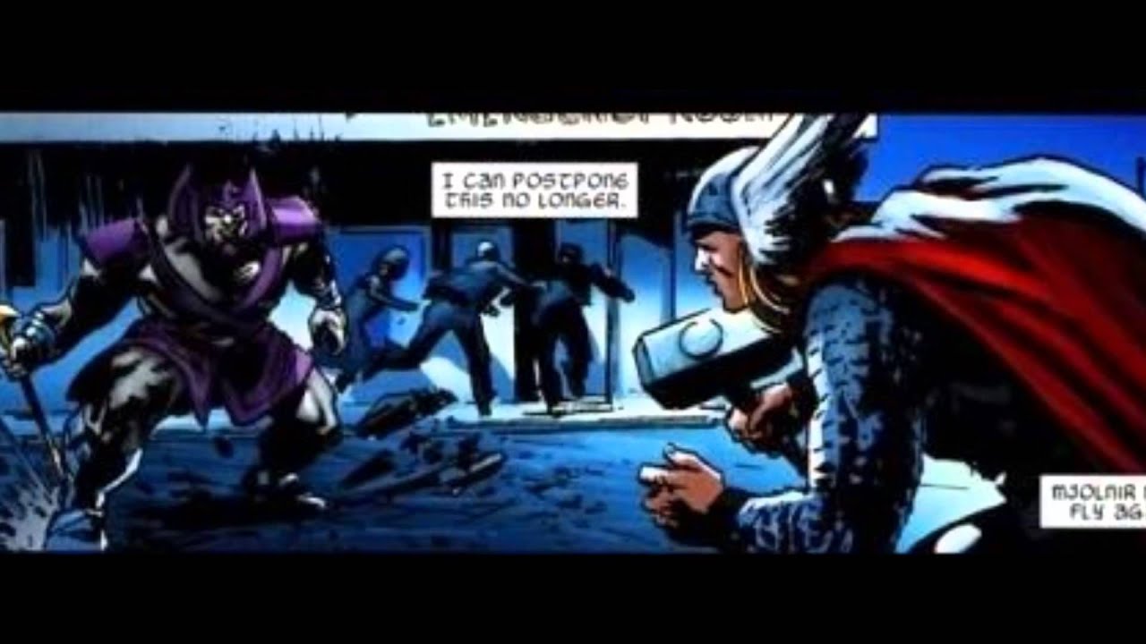 Thor vs Grog the god Crusher-Broken god