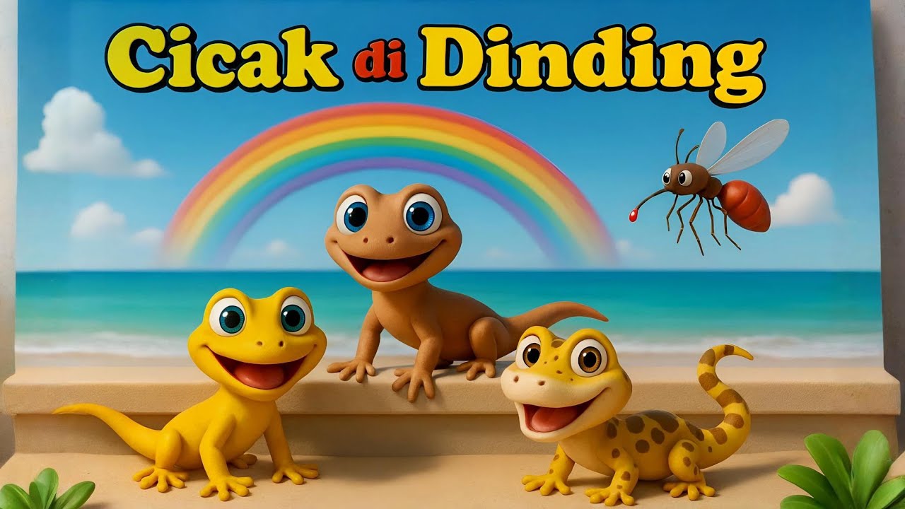 Cicak Cicak di Dinding - Lagu Anak Populer | Lagu Edukasi Anak PAUD TK