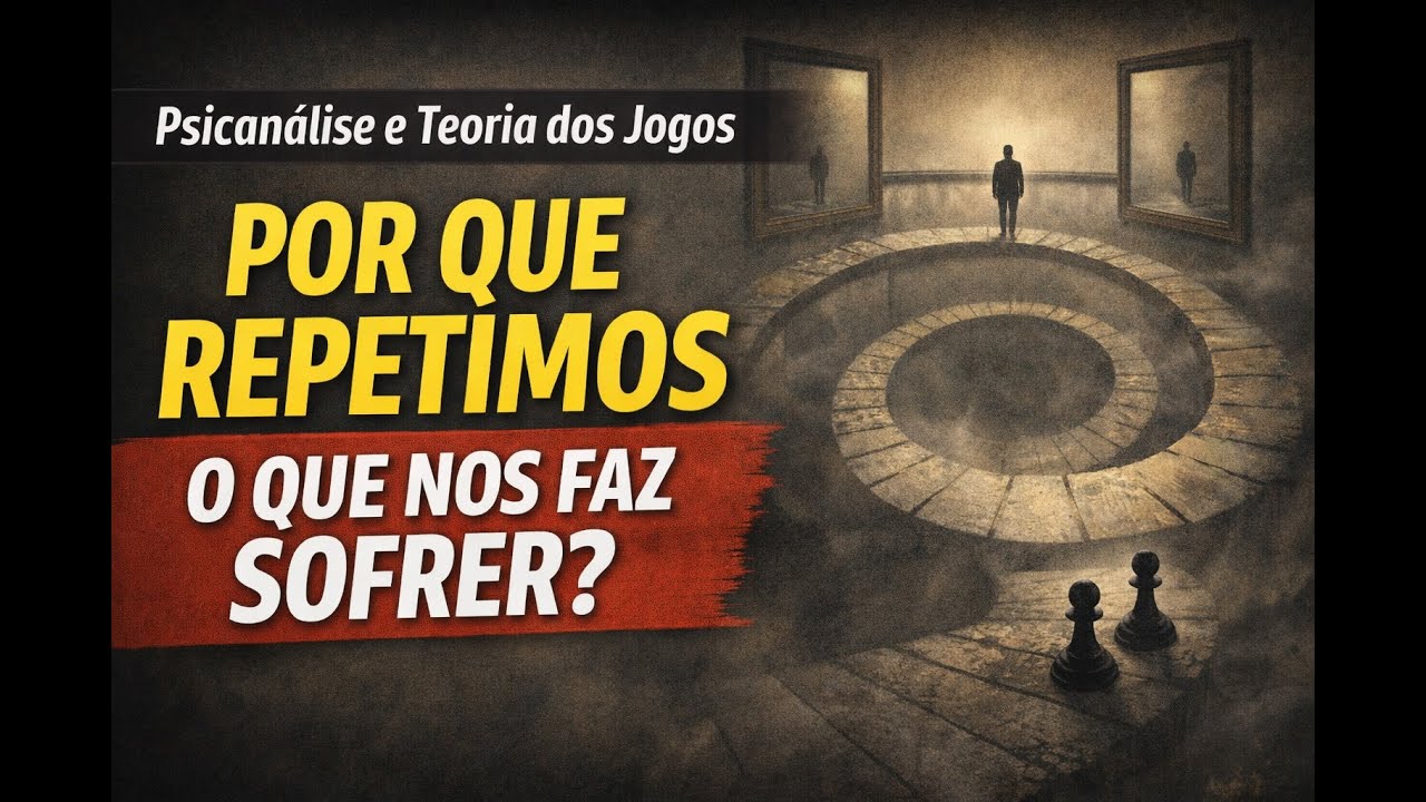 Psicanálise e Teoria dos Jogos -- Por que repetimos o que nos faz sofrer?