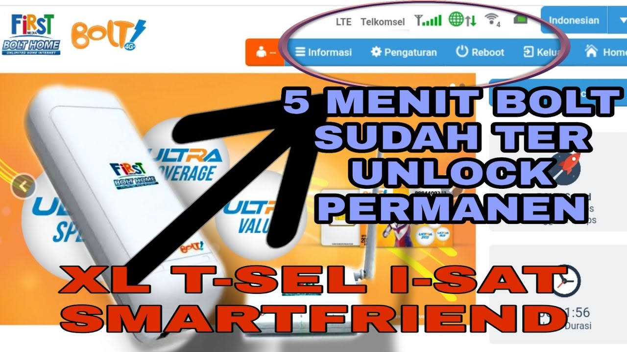 UNLOCK ROUTER BEKAS BOLT HOME TITAN BL400 BL401 | BISQ KARTU GSM