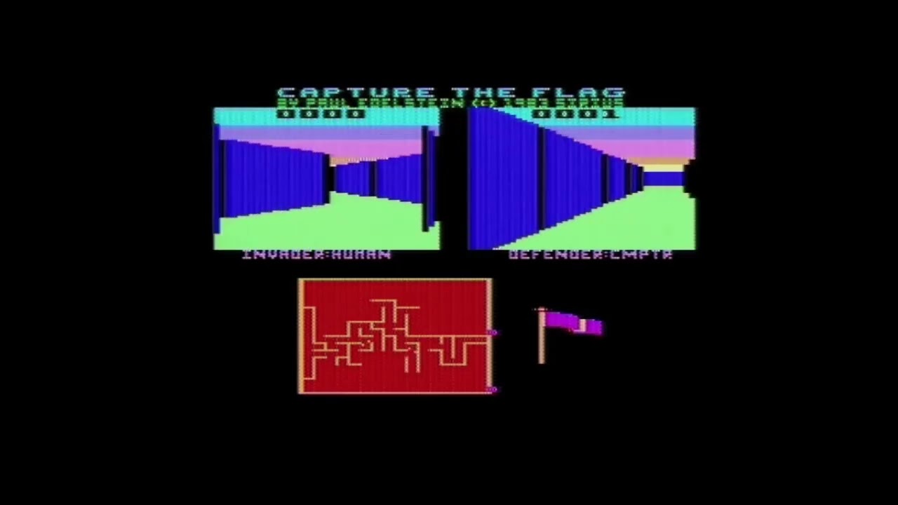 Capture the Flag - Vic 20 - Cartridge - Real Hardware