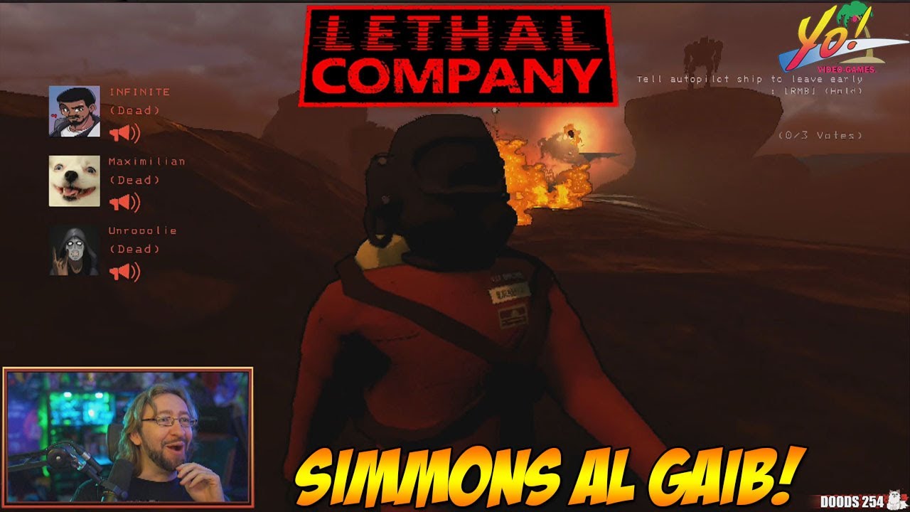 Lethal Company Version 50! Part 5!  Simmons Al Gaib - YoVideogames