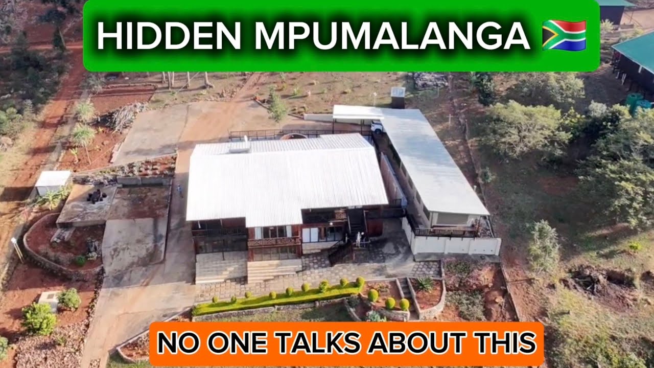 Hidden Mpumalanga Gem 🇿🇦 | Shyalongubo Dam Cabin & Scenic Dusty Roads (4K Drone)