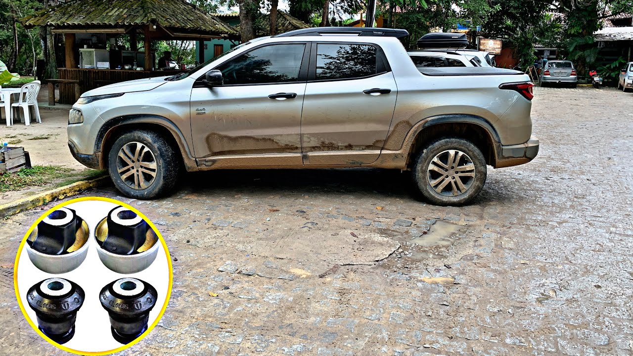 COMO TROCAR BUCHA DA BALANÇA FIAT TORO