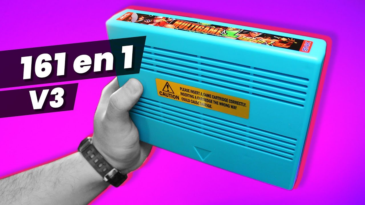 🕹️ TODOS los Juegos de ARCADE??? - Cartucho Multijuegos NEO GEO 161, versión 3 | elrafias