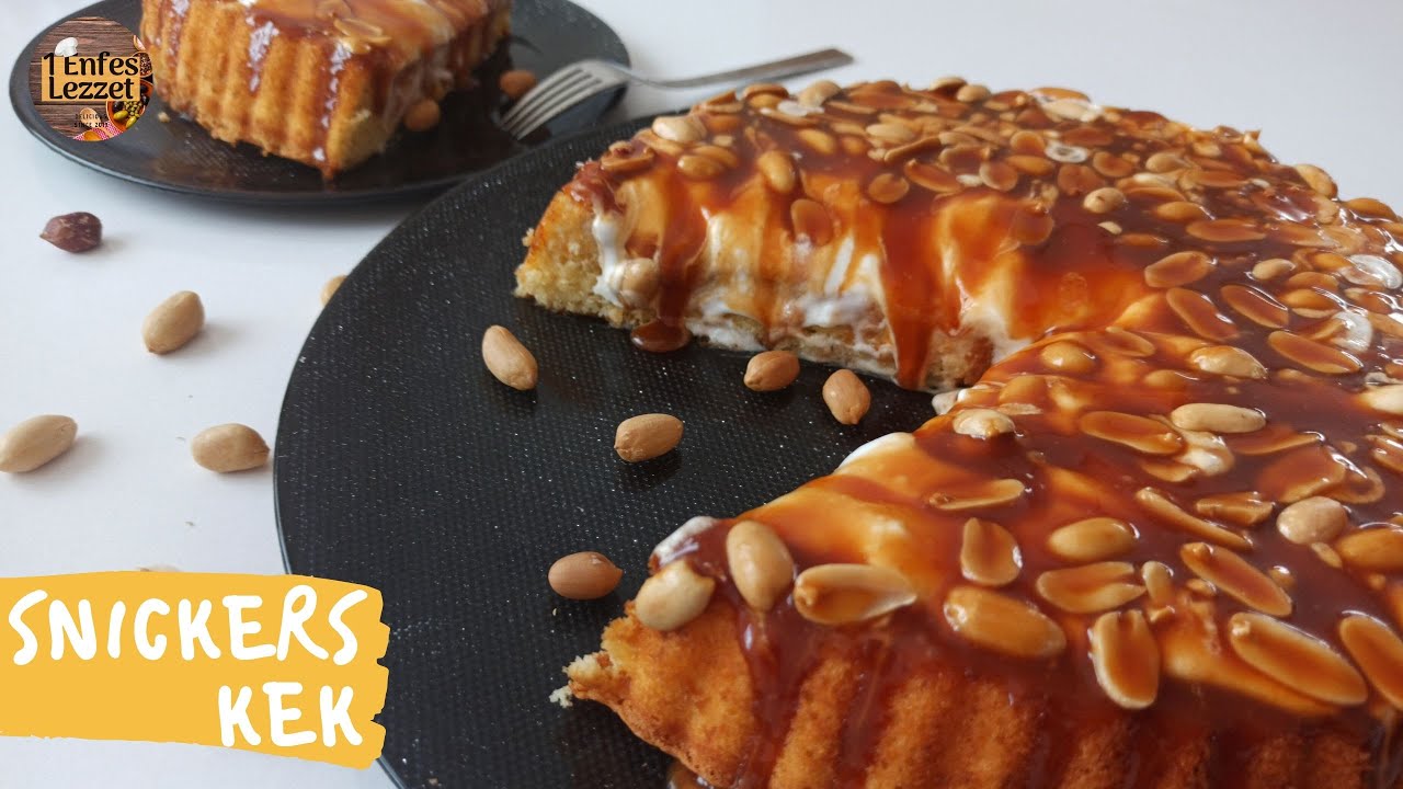 🔊YOK BÖYLE LEZZET 💯SNICKERS PASTA MUTLAKA DENEYİN #snickerskek #kektarifleri