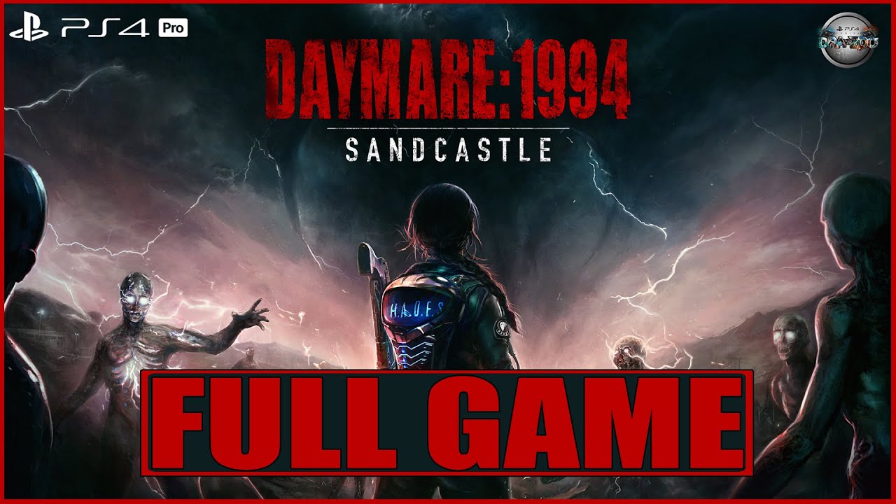 Daymare 1994 Sandcastle FULL GAME Gameplay Walkthrough PS4 Pro (No Commentary)