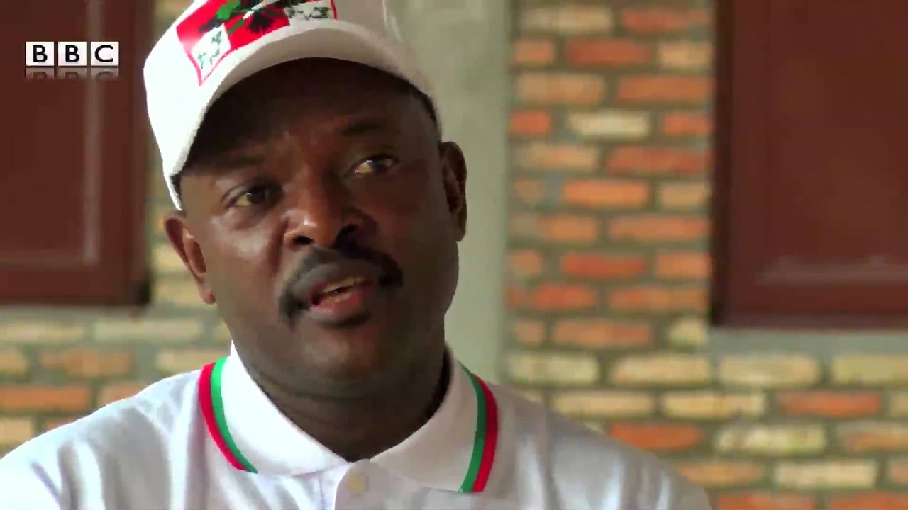 BBC Interview Pres Nkurunziza   A Day Before Attempted Coup 2015